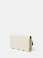 Accessorize Cream Bow Detail Clutch Bag - Image 2 of 3