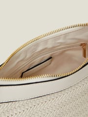 Accessorize White Woven Chain Shoulder Bag - Image 2 of 3