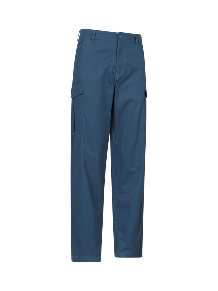 Mountain Warehouse Mens Lakeside 100% Cotton Cargo Trousers with UV Max Protection - Bild 2 von 6