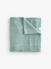 MORI Cotton Blend Cellular Blankets 2 Pack - Image 2 of 3