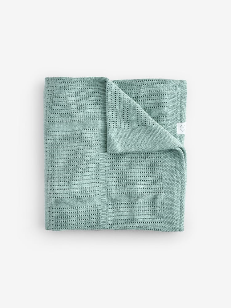 MORI Cotton Blend Cellular Blankets 2 Pack - Image 2 of 3