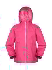 Mountain Warehouse Pink Kids Torrent Waterproof Jacket - Image 1 of 5