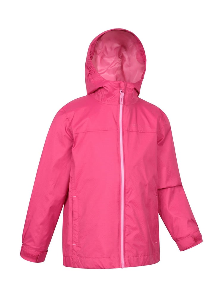 Mountain Warehouse Pink Kids Torrent Waterproof Jacket - Image 2 of 5