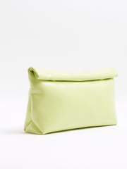 River Island Green Roll Top Clutch Bag - Image 4 of 6