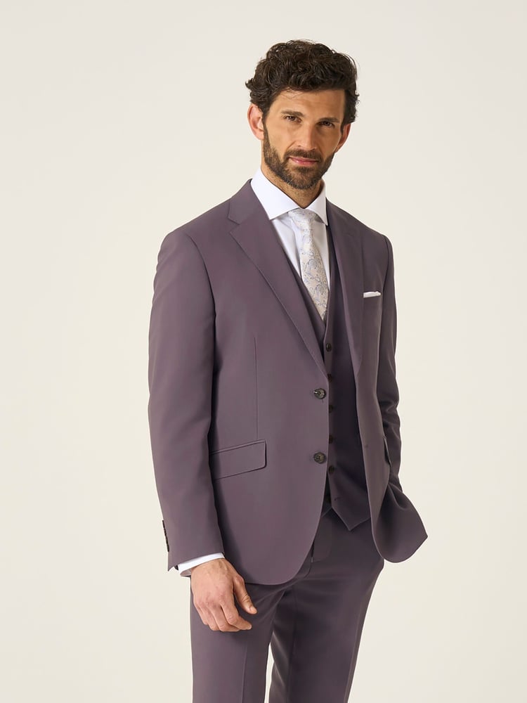 Skopes Purple Tailored Tailored Fit Beckett Suit Jacket - Image 1 of 8