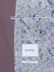 Skopes Purple Tailored Tailored Fit Beckett Suit Jacket - Image 8 of 8