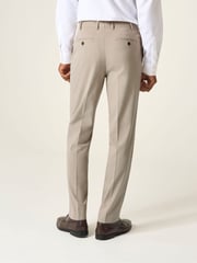 Skopes Natural Tailored Fit Caspian Stretch Look Suit Trousers - Image 2 of 4
