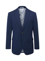 Skopes Blue Tailored Fit Caspian Stretch Look Suit Jacket - Image 5 of 6
