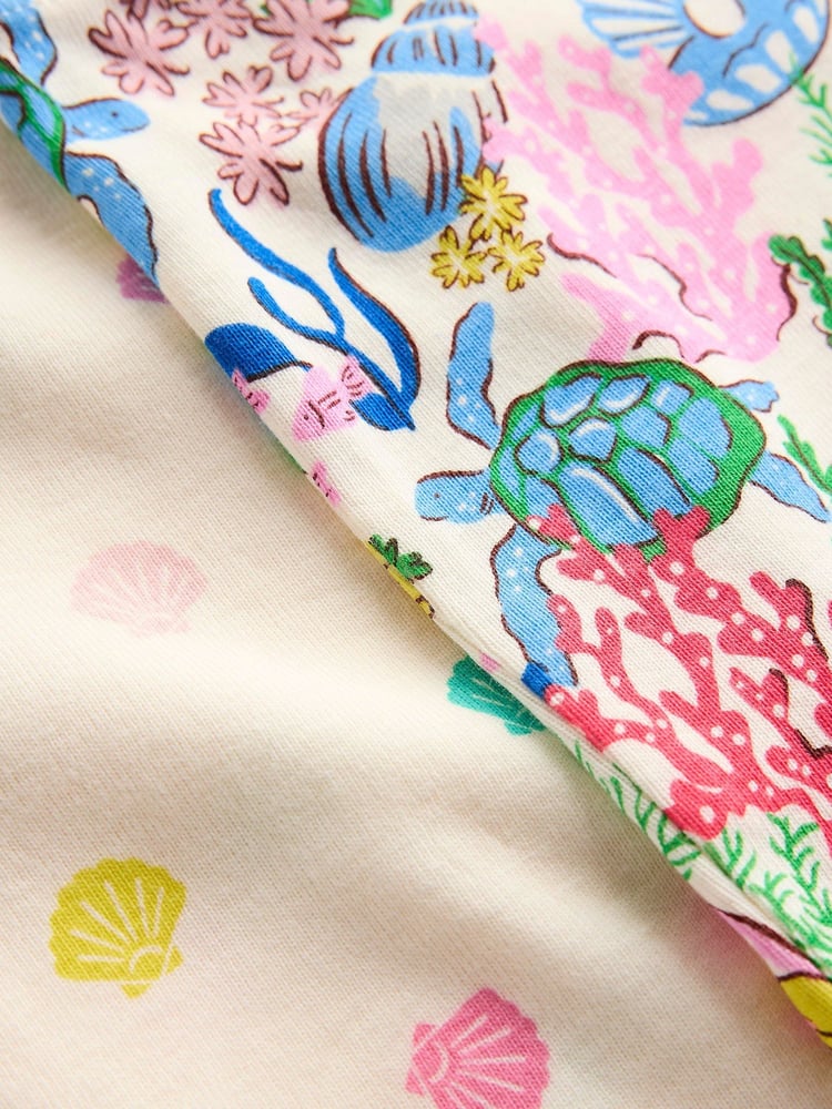 Boden Cream Twin Pack Short 100% Cotton Pyjamas - Image 3 of 3 Boden Cream Twin Pack Short 100% Cotton Pyjamas - Image 3 of 3