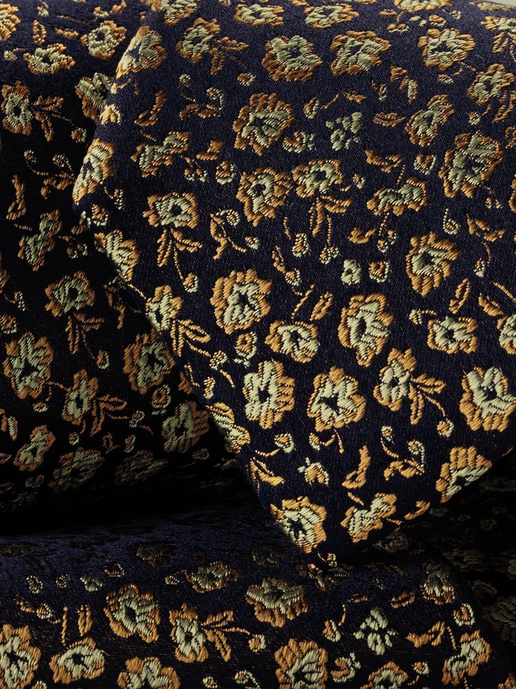 Charles Tyrwhitt French Blue Floral Tie - Image 2 of 2