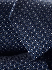 Charles Tyrwhitt Blue Silk Stain Resistant Semi Plain Tie - Image 2 of 2