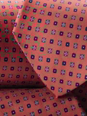 Charles Tyrwhitt Pink Silk Print Tie - Image 2 of 2