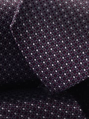 Charles Tyrwhitt Blue Silk Stain Resistant Semi Plain Tie - Image 2 of 2