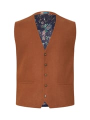 BadRhino Big & Tall Brown Tweed Waistcoat - Image 5 of 5