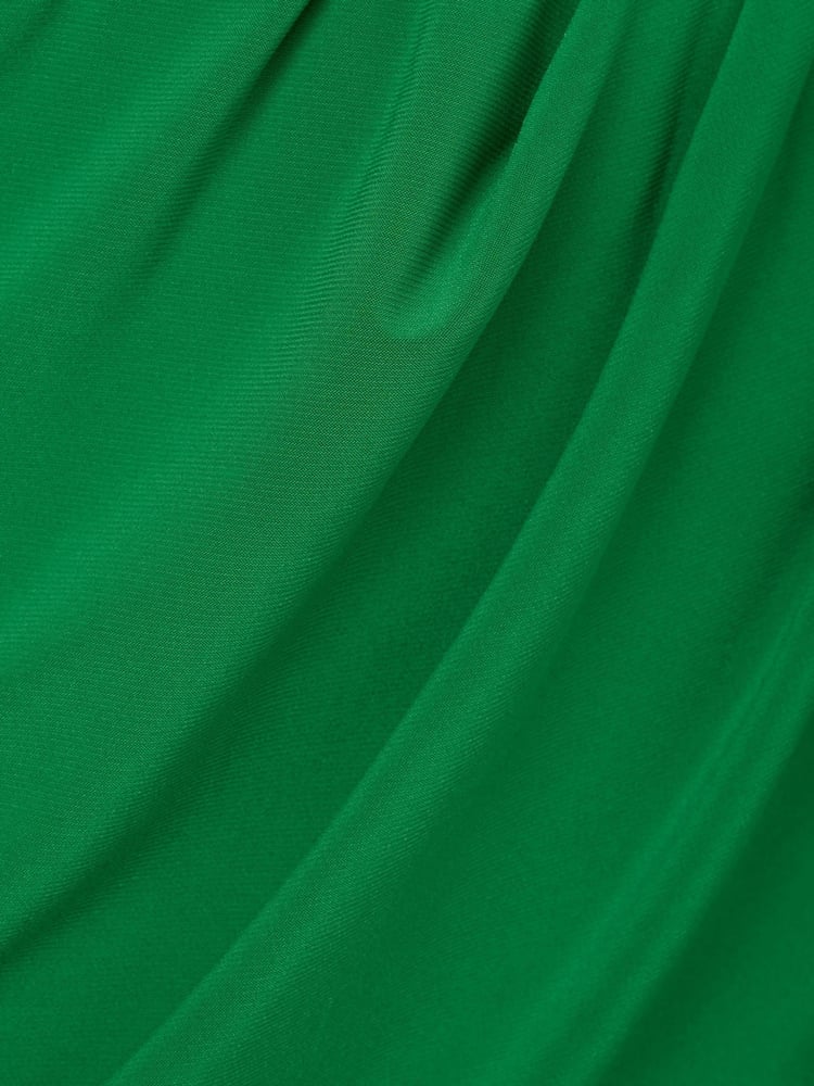 Adrianna Papell Green Surplice Combo Dress - Image 6 of 6