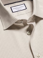 Charles Tyrwhitt Pink Slim Fit Non-Iron Check Shirt - Image 5 of 6