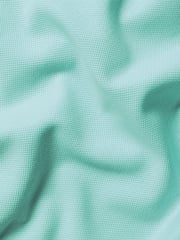 Charles Tyrwhitt Green Short Sleeve Smart Pique Polo Shirt - Image 5 of 5
