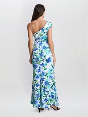 Gina Bacconi Blue Josie Printed Maxi Dress - Image 2 of 7