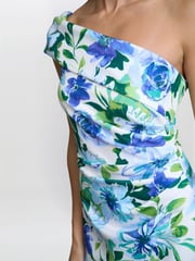 Gina Bacconi Blue Josie Printed Maxi Dress - Image 6 of 7