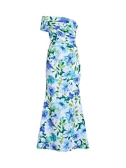 Gina Bacconi Blue Josie Printed Maxi Dress - Image 7 of 7