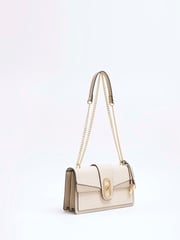 River Island Brown Panelled Shoulder Bag - Image 2 of 6