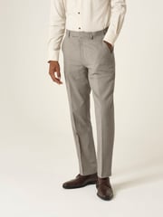 Skopes Natural Tailored Fit Calvados Blend Suit Trousers - Image 1 of 4