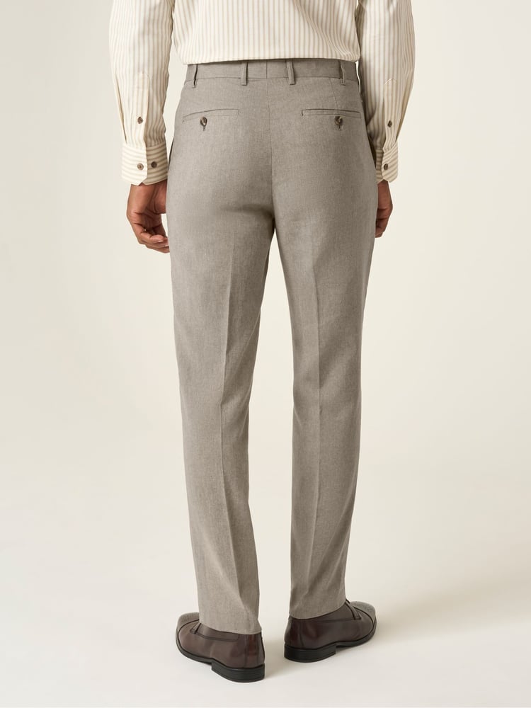 Skopes Natural Tailored Fit Calvados Blend Suit Trousers - Image 2 of 4
