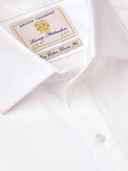 Brook Taverner White Dinner Shirt With Marcella 100% Cotton Bib - Image 2 of 3