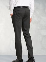 Brook Taverner Grey Flannel Trousers - Image 2 of 3