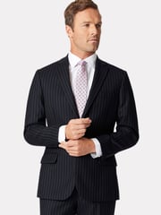 Brook Taverner Blue Wool Suit Jacket - Image 1 of 4