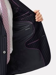 Brook Taverner Blue Wool Suit Jacket - Image 4 of 4