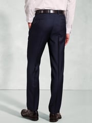 Brook Taverner Blue Wool Suit Trousers - Image 2 of 2