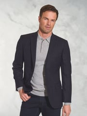 Brook Taverner Blue Pure New Wool Check Jacket - Image 1 of 5