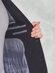 Brook Taverner Blue Pure New Wool Check Jacket - Image 5 of 5