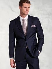 Brook Taverner Blue Wool Suit Jacket - Image 1 of 5