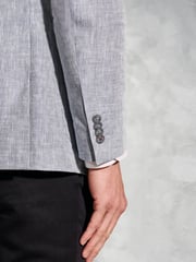 Brook Taverner Blue Pure Linen Jacket - Image 4 of 5