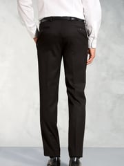 Brook Taverner Black Flannel Trousers - Image 2 of 3