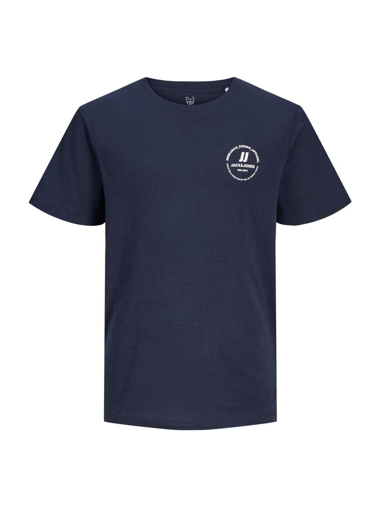 JACK & JONES JUNIOR Blue Short Sleeve T-Shirts 3 Pack - Image 2 of 3