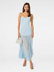 Forever New Blue Luca Dropped Waist Maxi Dress - Image 3 of 5