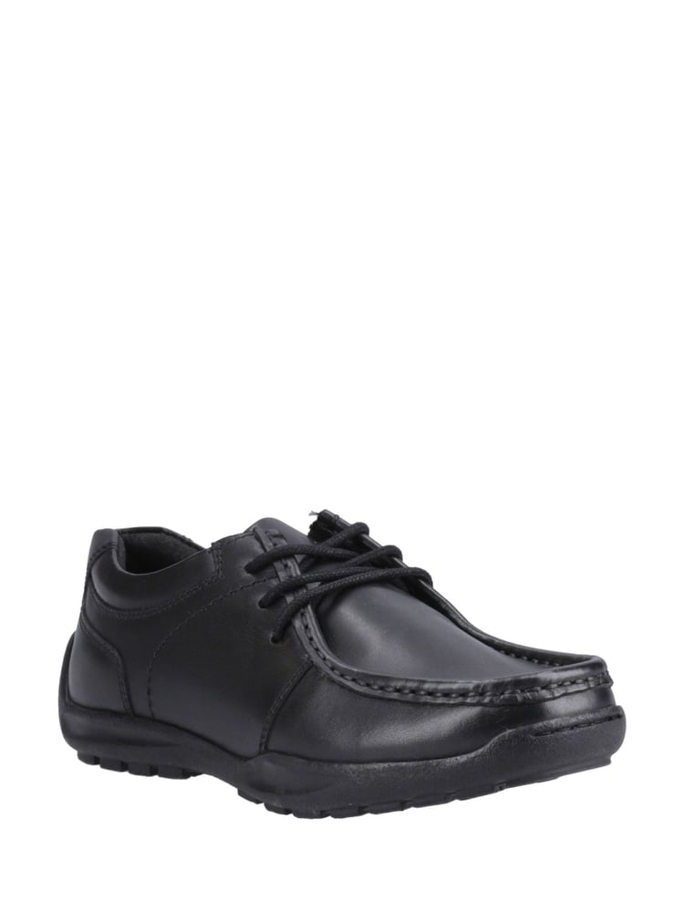 Hush Puppies Junior Mackenzie Wallabee Black Shoes - Image 2 of 4