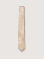 Antique Rogue Natural Summer Floral Tie - Image 1 of 4