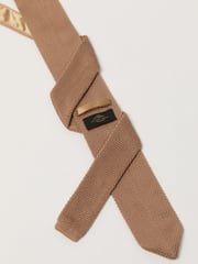 Antique Rogue Brown Knitted Tie - Image 2 of 4