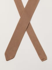 Antique Rogue Brown Knitted Tie - Image 3 of 4