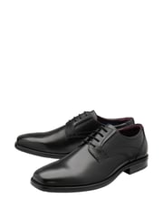 Lotus Black Wide Fit Lace-Up Formal Shoes - Image 2 of 4