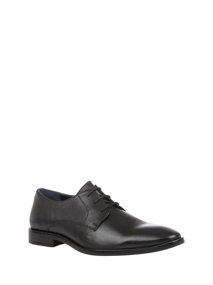Lotus Black Lace-Up Formal Shoes - Image 1 of 4
