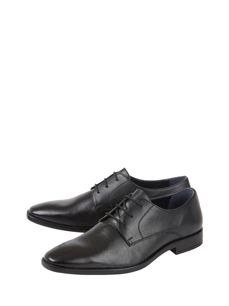 Lotus Black Lace-Up Formal Shoes - Image 2 of 4