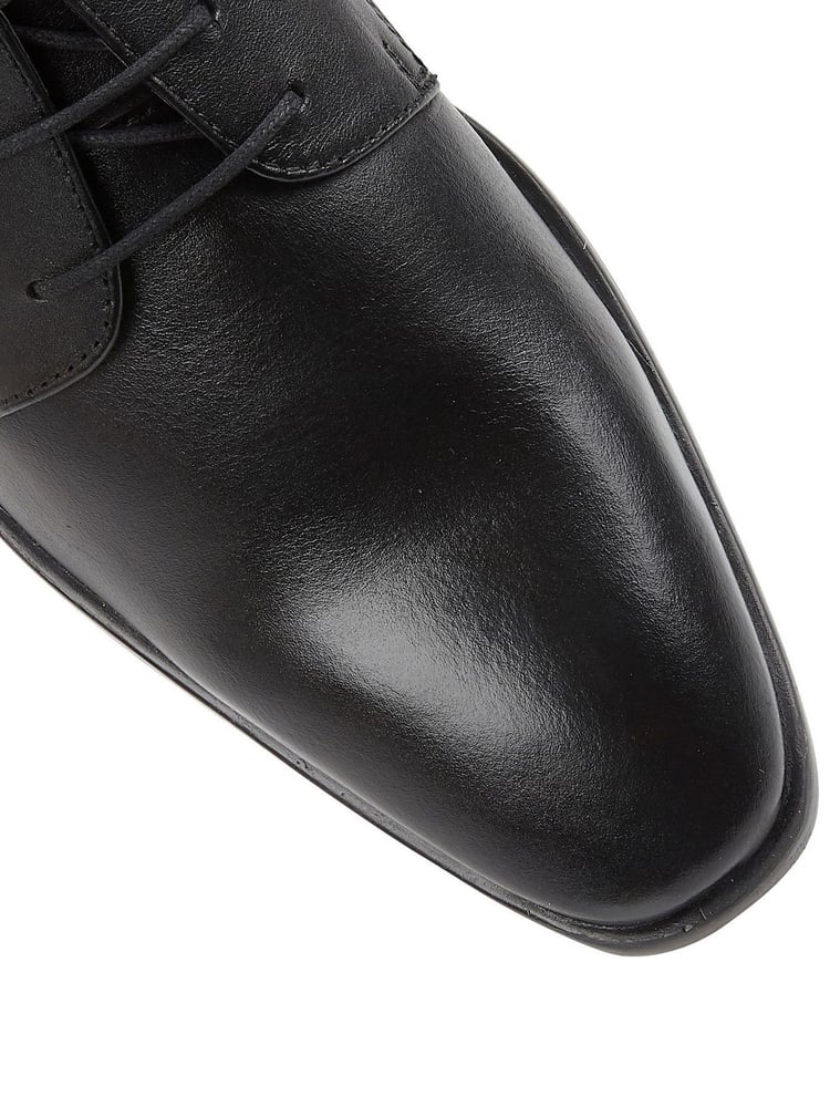 Lotus Black Lace-Up Formal Shoes - Image 4 of 4 Lotus Black Lace-Up Formal Shoes - Image 4 of 4