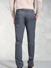 Brook Taverner Blue Cotton Stretch Chinos - Image 2 of 3