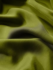 Seasalt Cornwall Green Petite Housel Bay Satin Cami Dress - Image 5 of 5