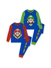 Character Blue Super Mario Pyjamas 2 Pack - Image 1 of 5
